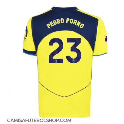 Camisa de time de futebol Tottenham Hotspur Pedro Porro #23 Replicas 3º Equipamento 2025-26 Manga Curta Camisa de time de futebol Tottenham Hotspur Pedro Porro #23 Replicas 3º Equipamento 2025-26 Manga Curta